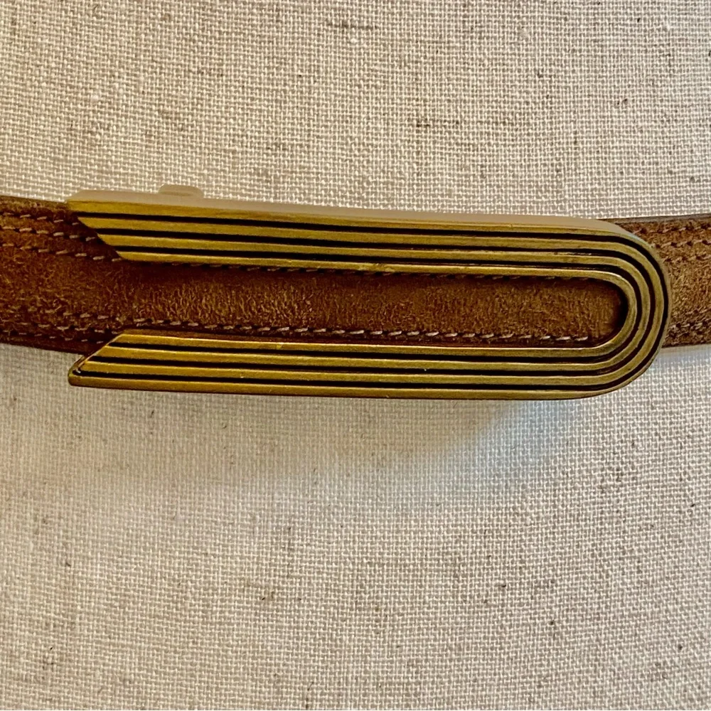 Carlisle Leather Belt Size Medium - Picture 2 of 6